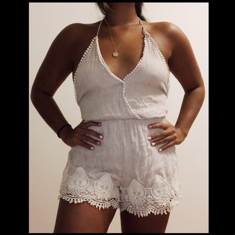 Romper- open back